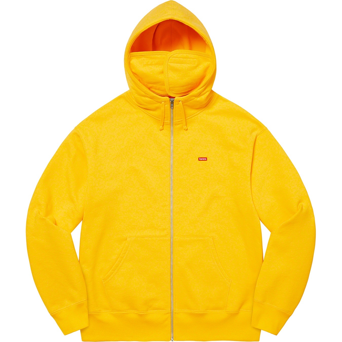 Small Box Facemask Zip Up Hooded Sweatshirt view 10